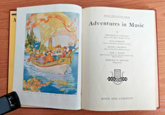 Adventures in Music 1931 illustrated Music Education Series Vintage Book