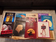11 Vocal Selection Books from Musicals USED