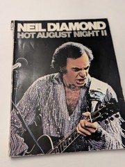 VINTAGE 1987 NEIL DIAMOND HOT AUGUST NIGHT II SHEET MUSIC BOOK SONGBOOK