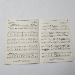 2 Trombone Solos Duets 20 All-Time Hit Paraders Vintage Music Book Lot