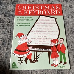 Christmas at the Keyboard, 1965 Softcover , Piano/Organ Sheetmusic