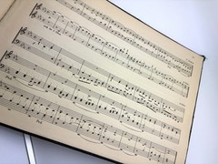 Vintage German Music Note 1939 Book Praludienbuch