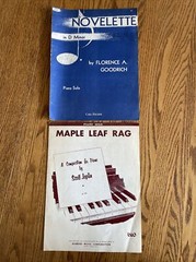 Bundle Vintage Piano Solo Sheet Music 18 Pieces, 1897 – 1965, Multiple Genres