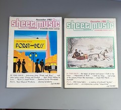 Lot 16 Issues Sheet Music Magazines Vintage 1978-1985 Superman Piano Guitar