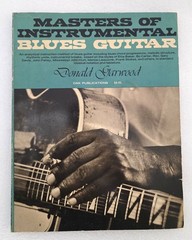 Masters Of The Instrumental Blues Guitar By Donald Garwood Music Book