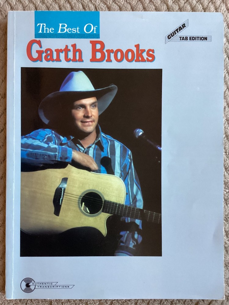 The Best of Garth Brooks Guitar/Tab/Vocal (1992, Trade Paperback) Warner Bros.