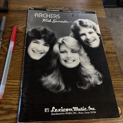 The Archers – Fresh Surrender, for Youth Choir Choral Book 37852 Lexicon 1978