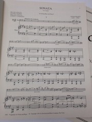 Cesar Franck Sonata in A Major for String Bass and Piano Sheet Music IMC