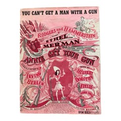 Annie Get Your Gun Broadway Sheet Music Irving Berlin Ethel Merman 9 Song Lot