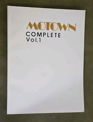 MOTOWN COMPLETE Vol. 1 Song Book Piano Vocal Guitar Chords Music Tab Excellent