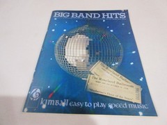 Vtg. 1978 Big Band Hits Organ Songbook Kimabll Easy to Play