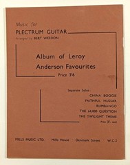 Nick Lucas Plectrum Guitar Method, Volume 3 UK Vintage Instruction, Sheet Music