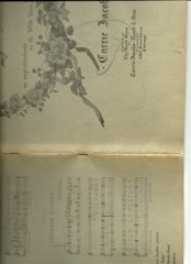 Antique 1912 Carrie Jacobs-Bond Sheet Music « Seven Songs » Art Noveau Chicago