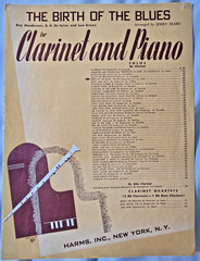 Vintage Clarinet Piano Sheet Music Lot 6 Pieces Begin The Beguine Stamitz