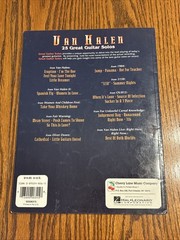 25 GREAT GUITAR SOLOS – Eddie Van Halen – Cherry Lane Music Tab Book Used