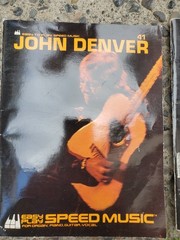3 John Denver Songbooks 1 For Organ 2 For Piano Guitar Vocal / Greatest Hits Mor