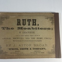 Hodges Anthems 1881 Antique Choral Music Book