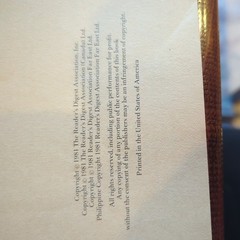 VTG Lyric Booklet All The Words To All The Songs in The Reader ‘s Digest 1981