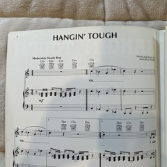 Hangin’ Tough – New Kids On The Block – 1988 Sheet Music