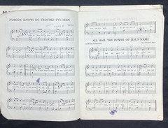 Vtg Songbook, Sacred Songs and Spirituals, 1965 – ships free