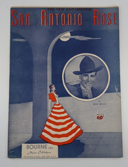 Irving Berlin Inc Sheet Music San Antonio Rose Bob Wills 1940 Paper Ephemera