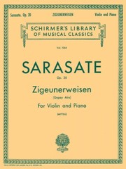 Zigeunerweisen Gypsy Aires Op 20 Violin and Piano Sheet Music 050257590