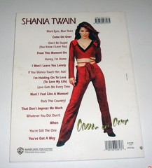Original 1997 Shania Twain Come On Over Songbook 80 pages