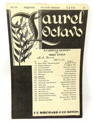 Requiem Sheet Music 1924 A Cappella SATB Mixed Voices Chorus Bantock US Seller