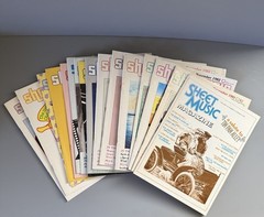Lot 16 Issues Sheet Music Magazines Vintage 1978-1985 Superman Piano Guitar