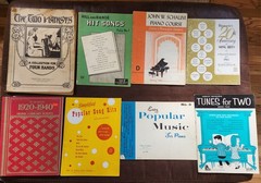 Lot Of 57 Music Books Sheet Music 1904-1983 Various Artists Genres See Photos