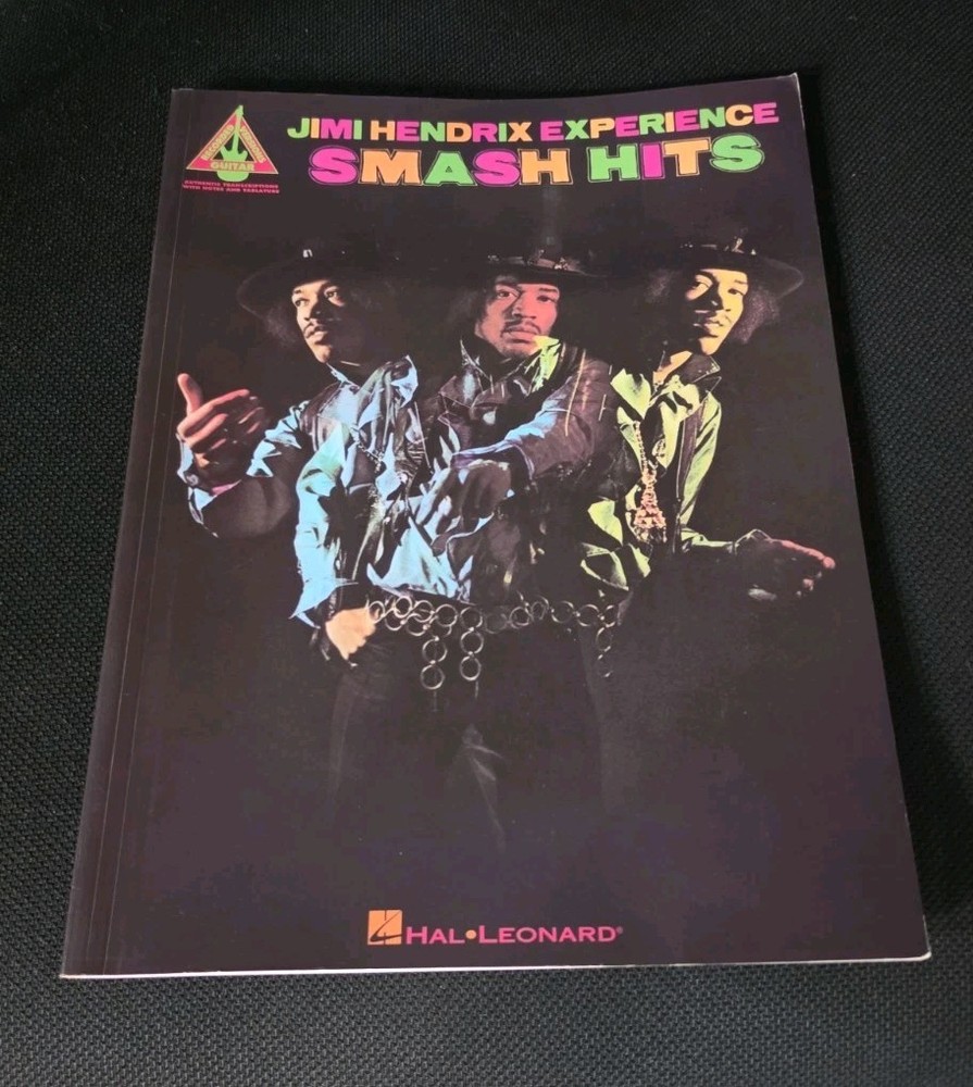 Jimi Hendrix Experience Smash Hits Hal Leonard Music Book For Guitar Pb