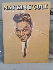 Nat King Cole All Time Greatest Hits Paperback Piano Vocal Song Book 1978 Music