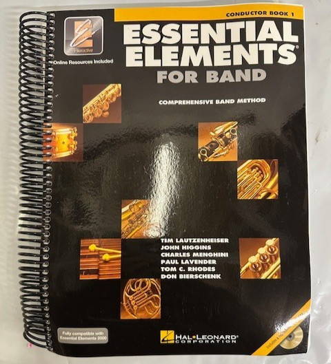 Hal Leonard Essential Elements for Band – Conductor Book 1 with CD