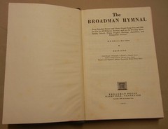 1940 The Broadman Hymnal – B. B. McKinney, Music Editor – « Great Standard Hymns »