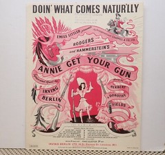 Doin&rsquo; What Comes Natur&rsquo;lly – Irving Berlin – Sheet Music 1946 (London)