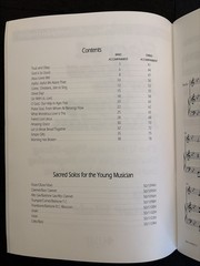 Peter Blair Sacred Solos Young Musician Piano Accompaniment Hymns Heritage Music