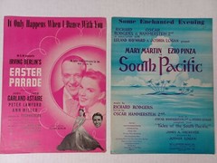 Vintage Show Tunes & Movie Sheet Music South Pacific Easter Parade + more Lot 12