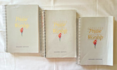 Songs for Praise and Worship Singer’s Edition, Lot 3 (Word Music 1992) Spiral PB