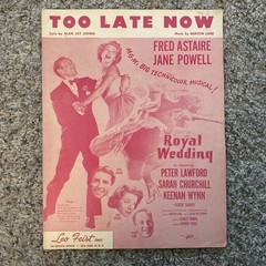 Vintage Sheet Music For Piano: MGM Pic.(7) Columbia Pic.(2) 20th Century-Fox (4)