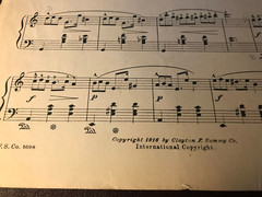 Vintage 1916 The Circus Parade – The Clown by N Louise Wright Sheet Music