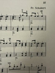 Mozart Haydn Shubert Classical guitar Sheet Music 14 Pieces Nagel -19 Pages 1964
