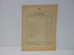Dick Powell Song And Dance Folio Number 2 1935 M. Witmark And Sons