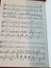 6 Piano Organ Works 4 church choir & 2 Books Sanctus Rutter Faure Christmas LOT