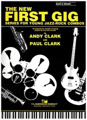 THE NEW FIRST GIG SERIES FOR YOUNG JAZZ-ROCK COMBOS BASS & DRUMS MUSIC BOOK NEW