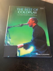 The Best of Coldplay easy piano Sheet Music 13 songs songbook