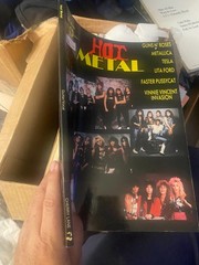 Hot Metal *songbook *guitar *vocals *tablature *sheet music *tabs *1988