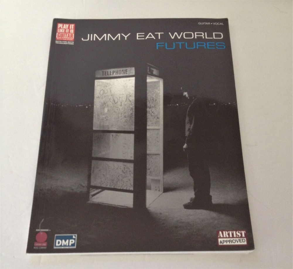 JIMMY EAT WORLD Futures SONG BOOK Guitar Vocal PLAY IT LIKE IT IS 11 Songs
