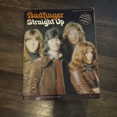 Badfinger Straight Up Sheet Music Song Book Piano/Voice Rock Intermediate 113