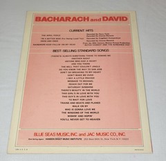 Dionne Warwick, Do You Know The Way To San Jose Sheet Music, 1968