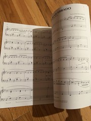 2007 RECEURDOS HISPANICOS SHEET MUSIC BOOK
